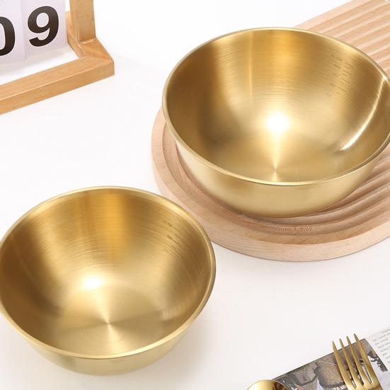 Edelstahl Rührschüsseln Schwerlast Nesting Salat Rührschüsseln mit Messmarkierungen Mehrzweck Kochschüsseln zum Backen Kneten Marinieren