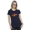 DC Comics Womens/Ladies The Flash Red Lightning Cotton T-Shirt