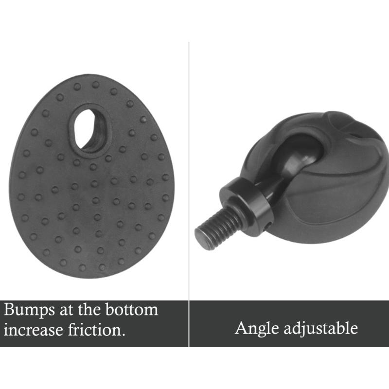 1Pc/3pcs Quick Install Nonslip Tripod Base Pad Compatible for 3/8 Thread Tripod Legs Rubber Aluminum Alloy Construction