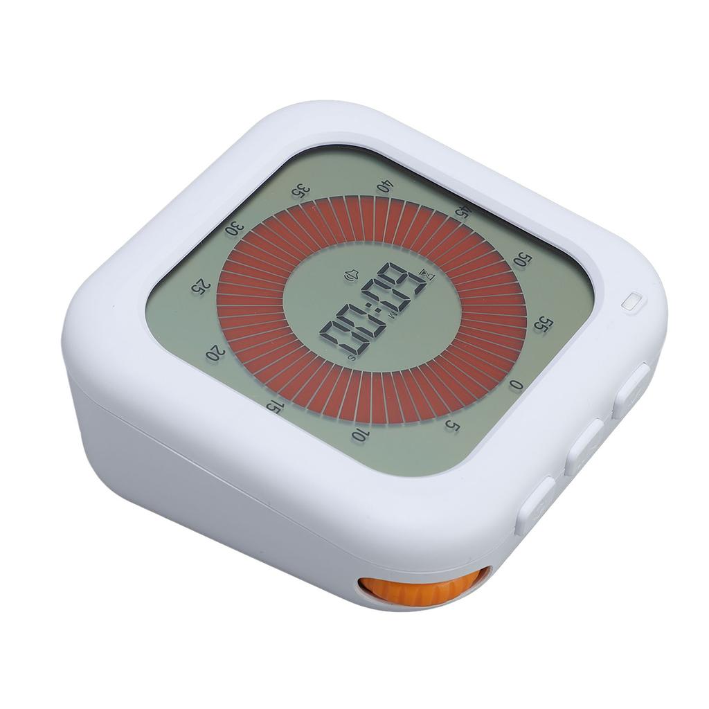 Digital Timer Rechargeable Visual Timer with Magnetic Backing Stand for Kitchen Learning Management