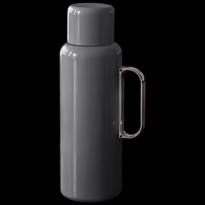 Wuchaju 700ml 316 SS Tea Separation Thermos with Temp Gauge