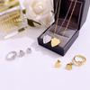 High Quality Light Luxury Love Heart Ring, Cold Wind Niche Design Sense Simple Fashion Ins Tide Couple Index Finger Ring
