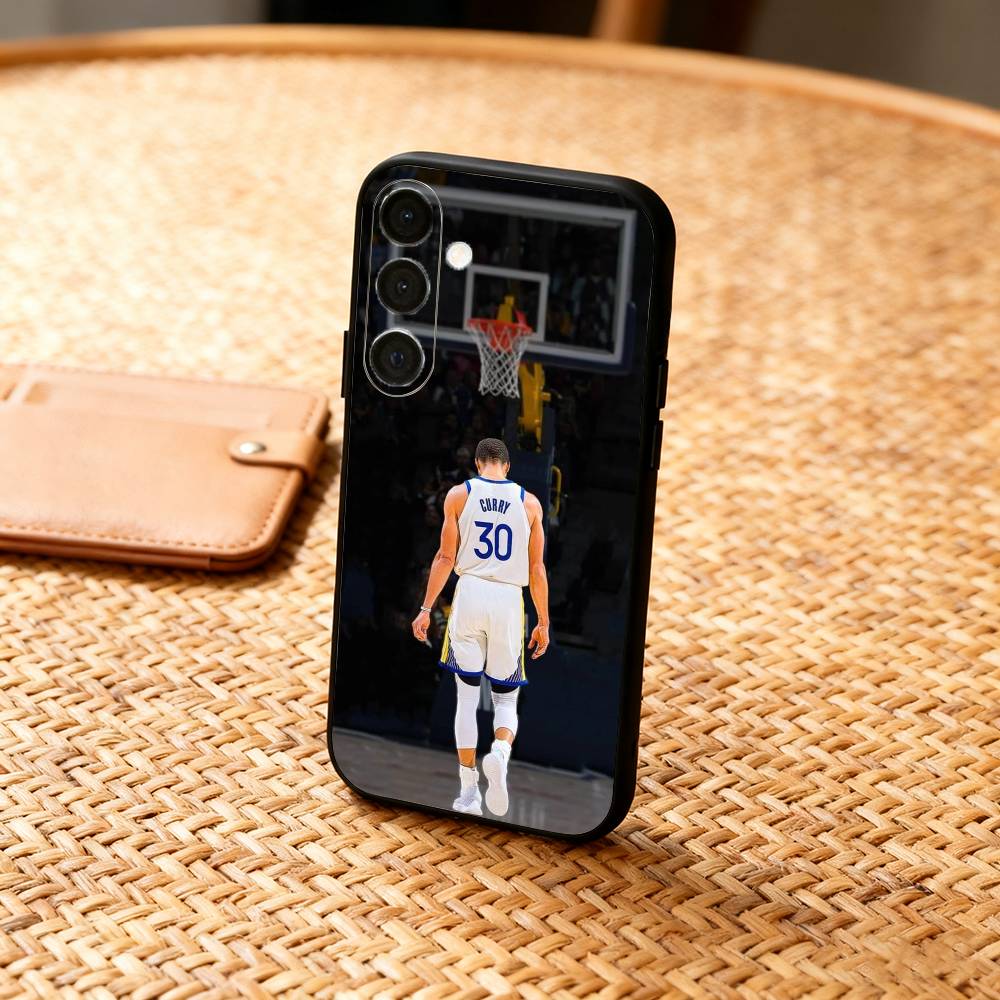Sports Star S-Stephen C-Curry Phone Case For Samsung A73,72,71,53,52,51,22,91,80, Soft Black Cover