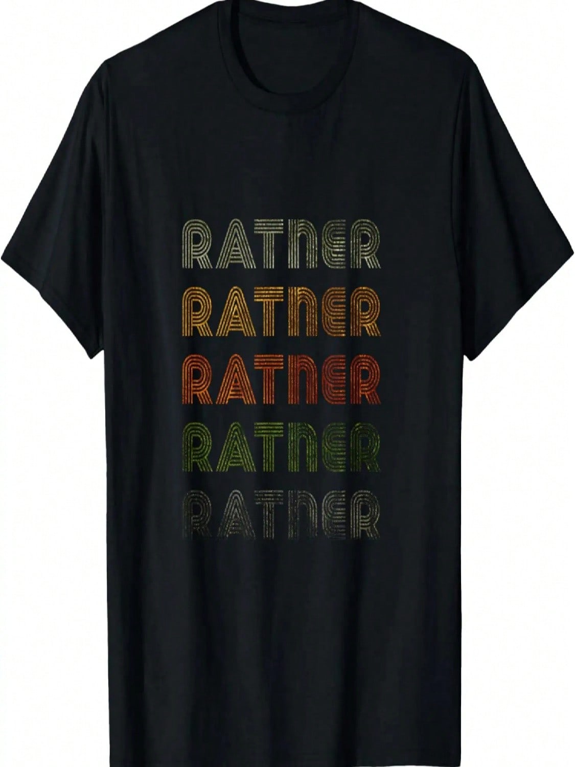 Love Heart Ratner Tee Grunge Vintage Style Black Ratner T-Shirt S разноцветный