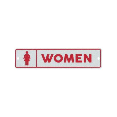Dulton Targhetta Segnaletica Targhetta per Porta per Spogliatoio Femminile Altezza Larghezza Profondità Vite SEGNALETICA IN FIBRA B DONNE - Toilette, Bagno, - 40mm, 172mm, 3mm, Foro 4mm -