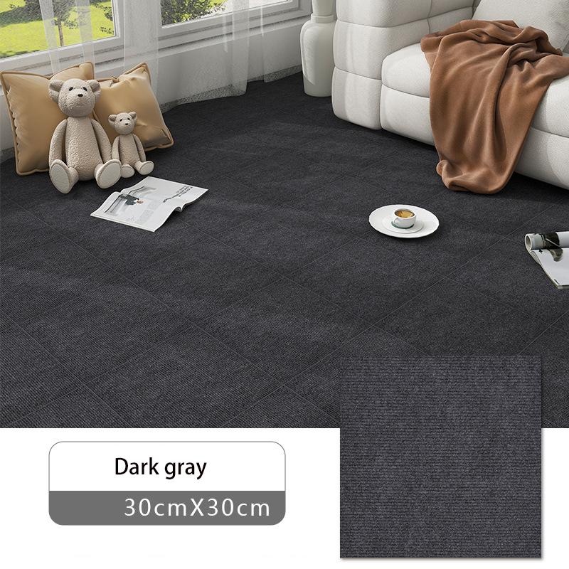 Office Living Room Bedroom Self-adhesive Splicing Carpet Crawling Mat Square Non-slip Floor Mat Hoom Decoration