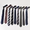 Korean Striped Tie Printed Shirt Tie Decoration Clothing Decoration JK Uniform Necktie  Students