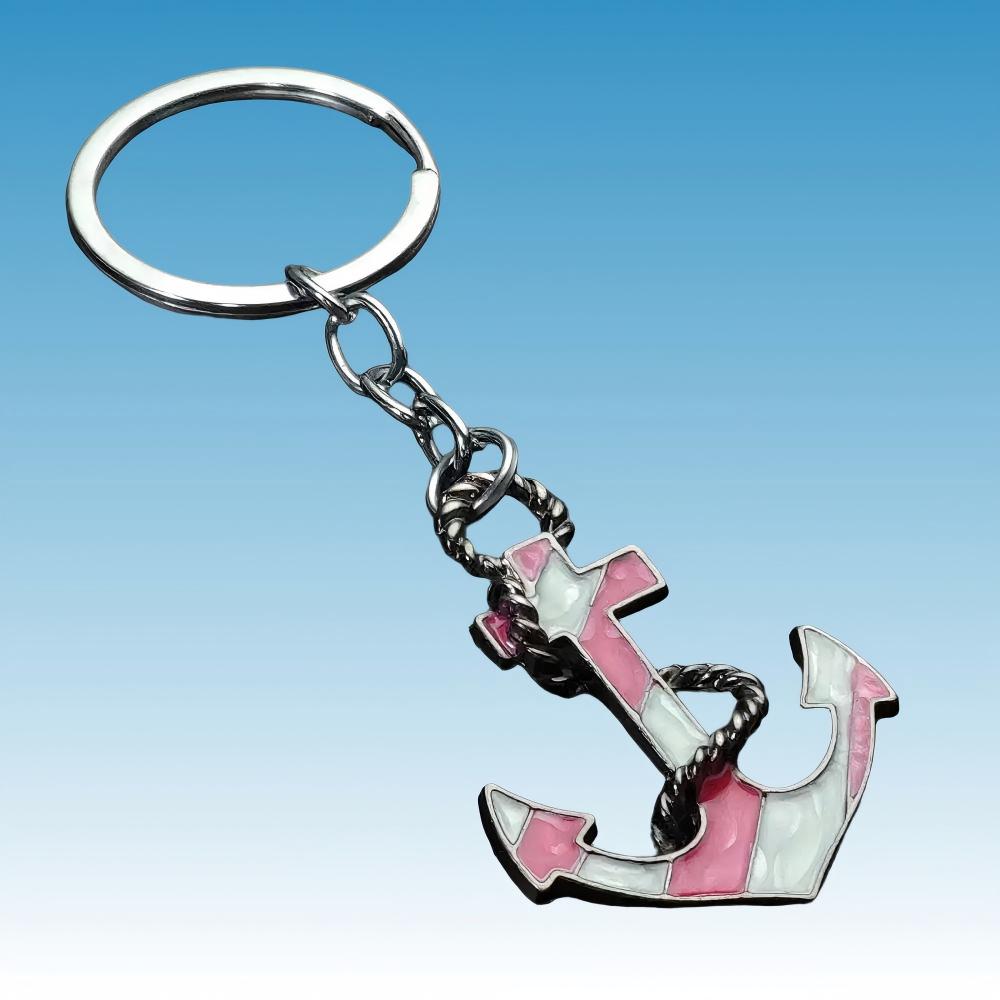 Charm Retro Metal Ship Anchor Keychain Bag Hanging Adventure Shipr Pirate Keyring Badge Car Key Trendy Personalization Gifts