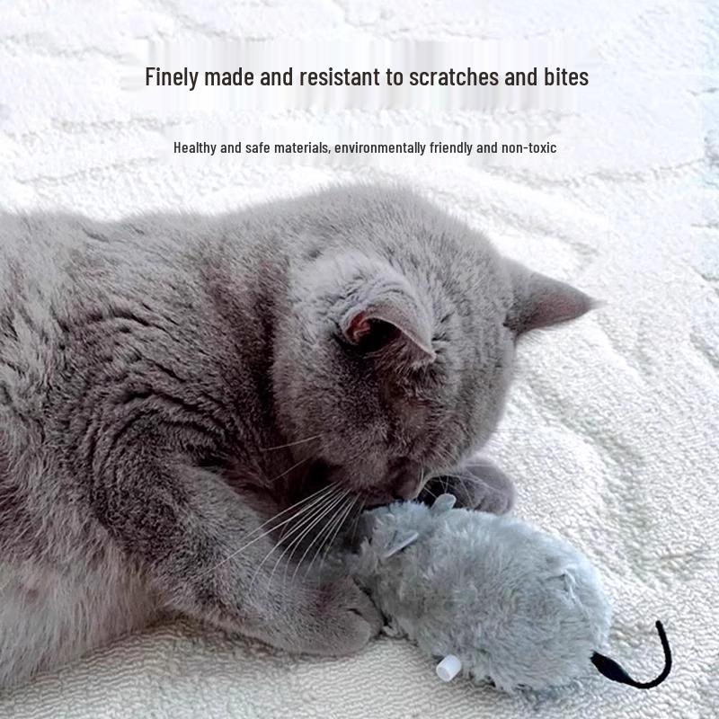 Dvoubarevná elektrická hračka pro koťata pro úlevu od nudy