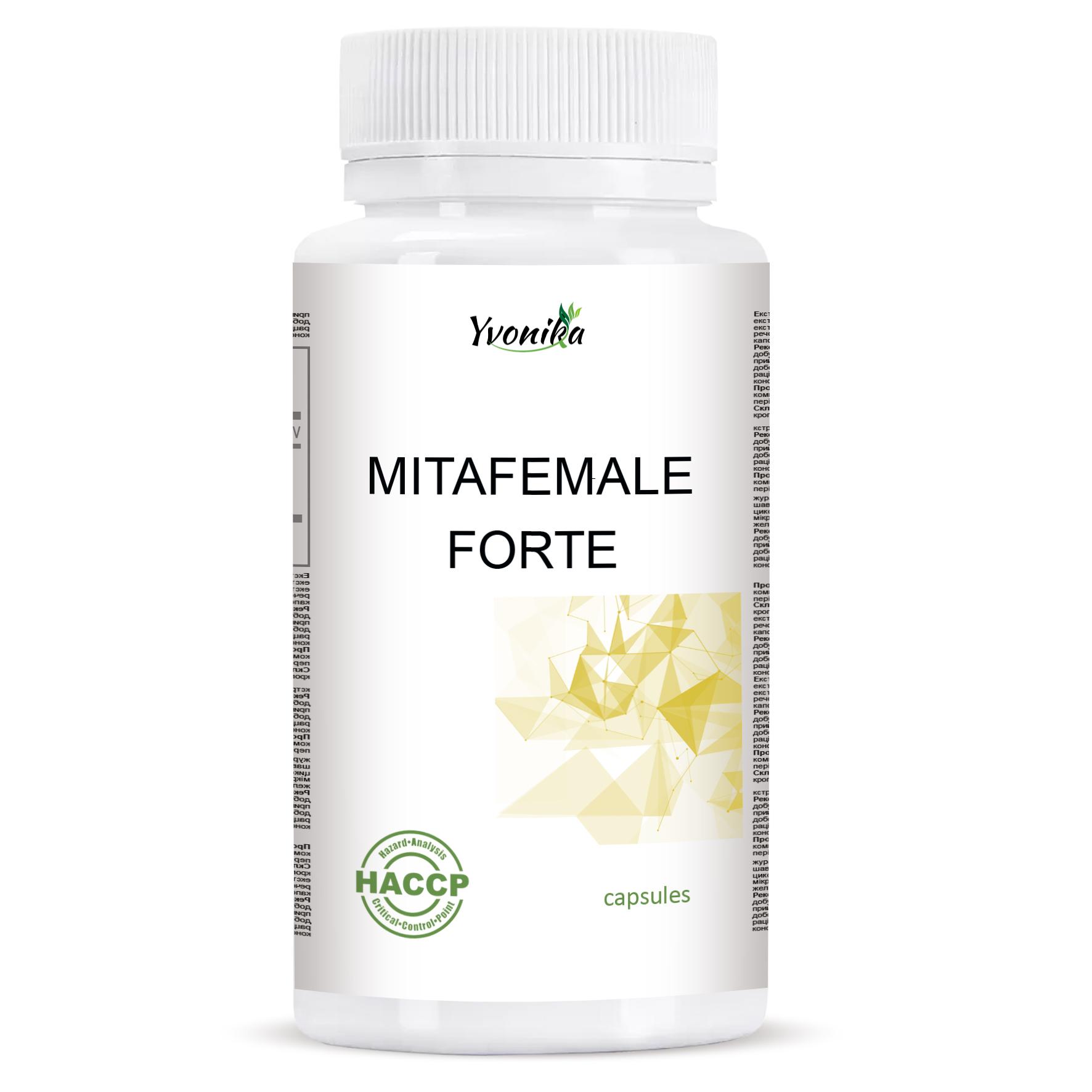 

Мітафімале Форте – для жіночого здоров я, під час менопаузи: 30 капсул.