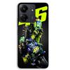 Phone Case - MANIACASE - Xiaomi Redmi 13C 4G - Silicone TPU - Black - Valentino Rossi MotoGP