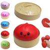 Simulation Colorful Dumpling Pressure Ball Slow Rebound Soft Pinch Decompression Toys Squishy Stress Relief Toys