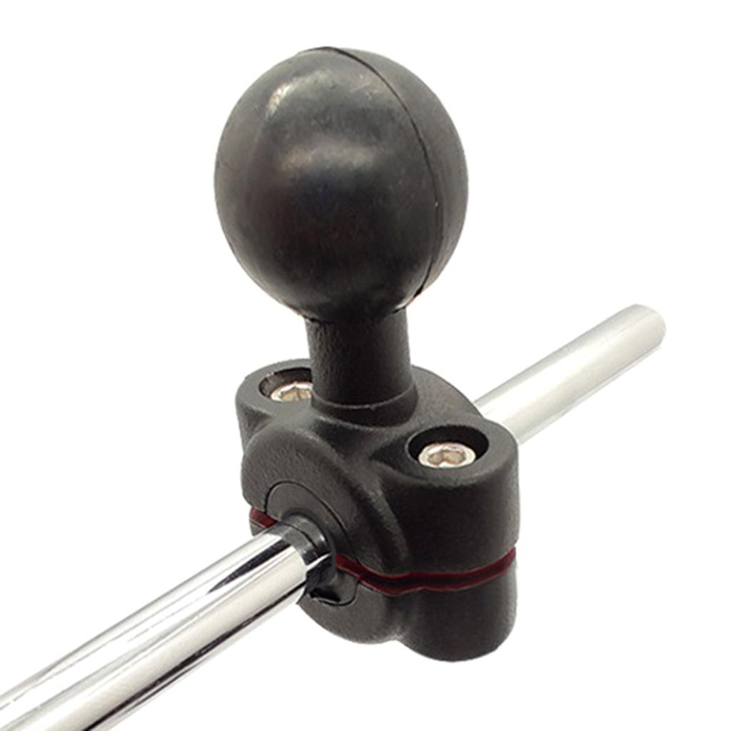 Multifunctional Ball Adapter with Adjustable Viewing Angles For Car Headrest Motorcycle Phone Mount & Mirror Attachment