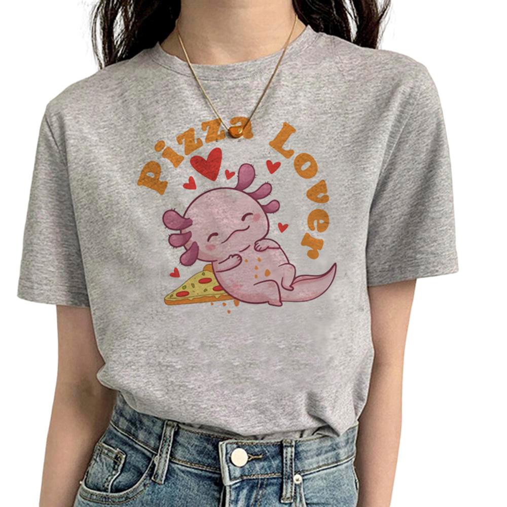 Axolotl tshirt Women funny tshirts feUnisex Unisexga comic anime clothes