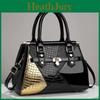 Fashionable Color Block Medium Soft Pu Shoulder Bag Ideal For Daily Outings