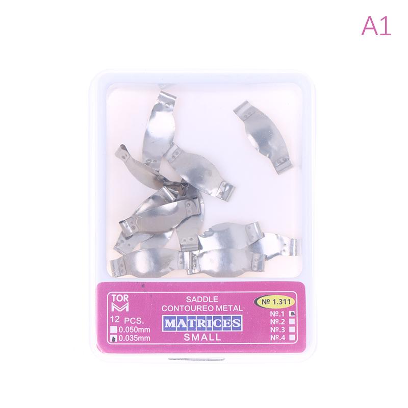 Dental Sectional Contoured Metal Matrices Matrix Band Seperating Ring Dentist Tools Teeth Forming Dental Supplies