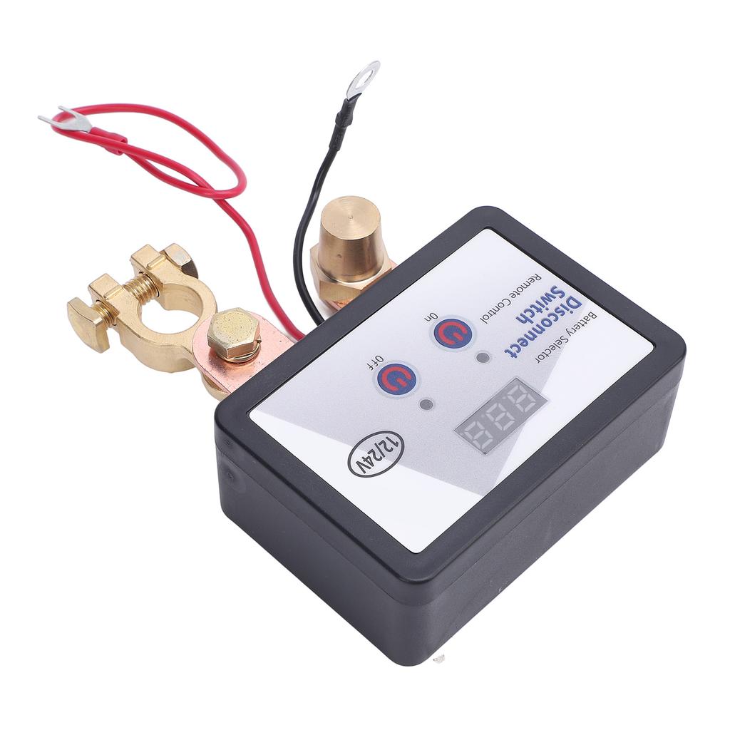 Remote Battery Disconnect Switch DC12 24V 240A Car Kill Switch Power Shut Off Cut Off Remote Control Switch for Auto