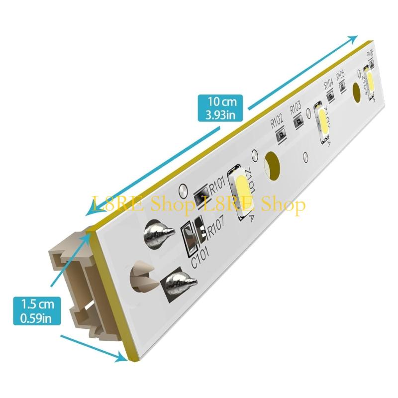 L8RE Bright LED Light Strips Light Panel LED Lighting Board PC Texture for Fridge