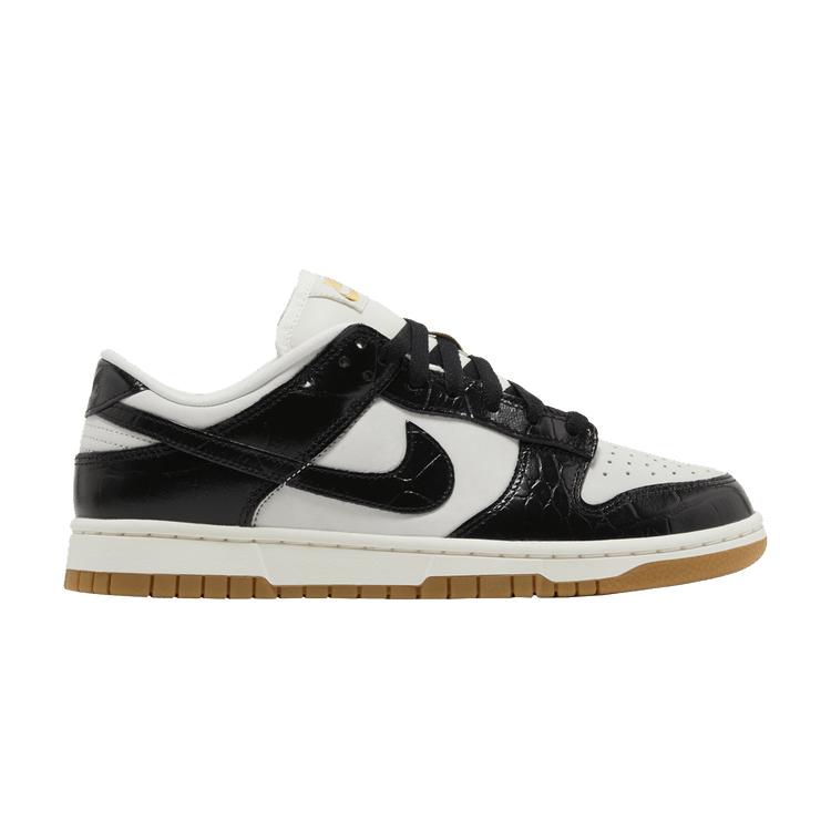 Nike Dunk Low LX Black Croc (Women s) 35.5