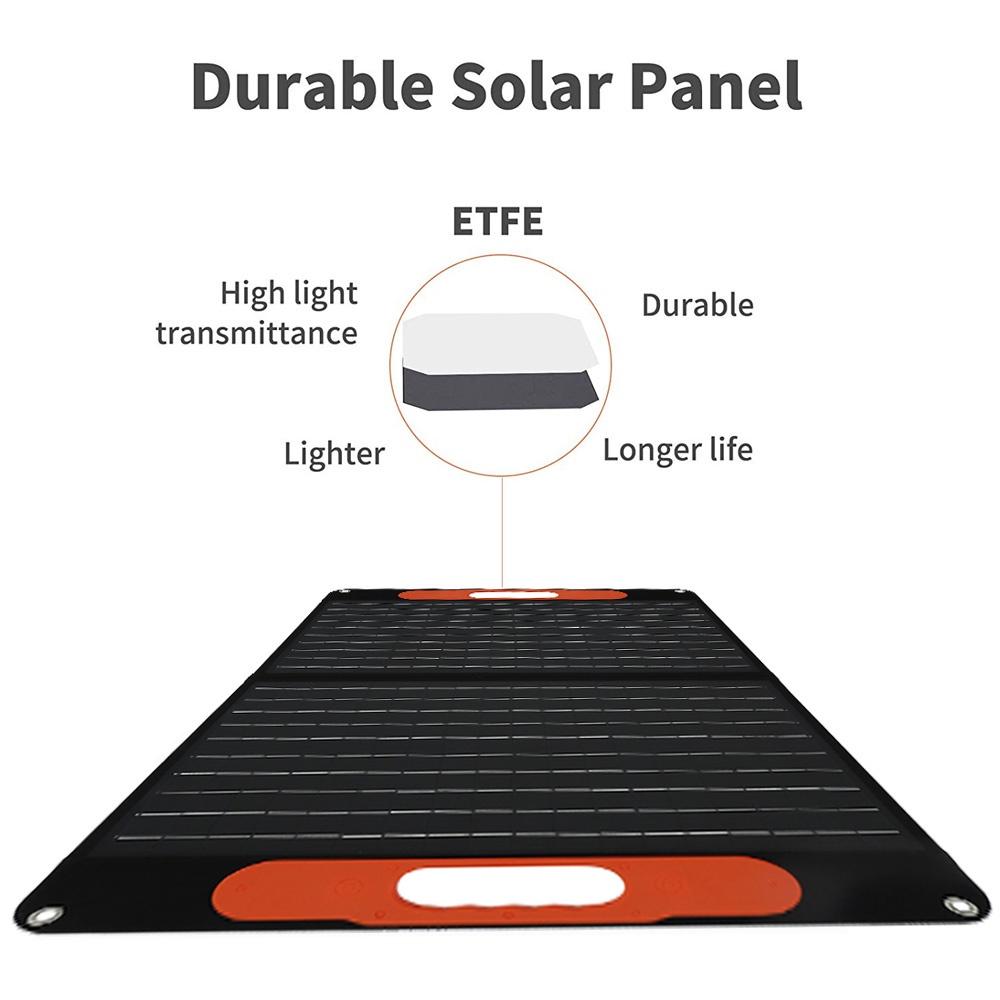 300W Tragbares Solarpanel Dual-USB Faltbar Outdoor Faltbare Solarzellen Strom Akku Ladegerät für Wohnmobil Telefon Auto Camping