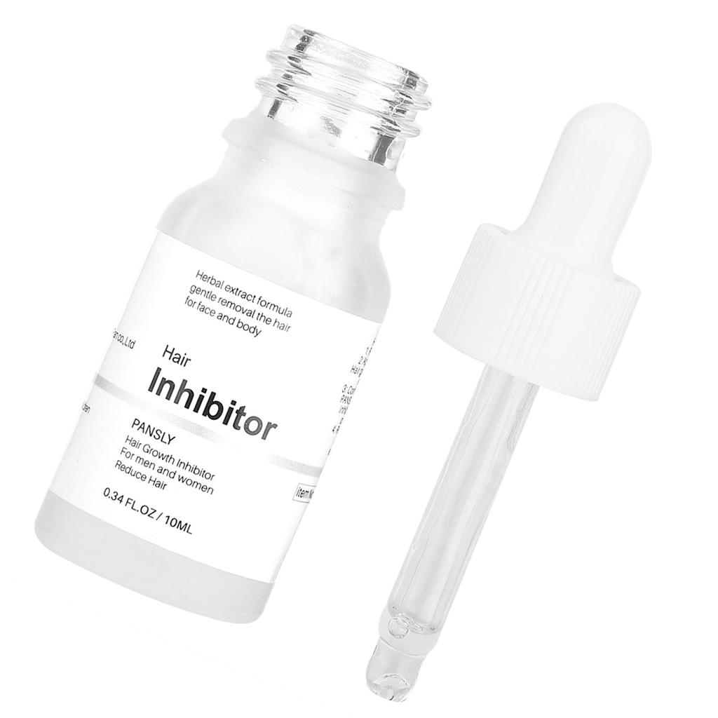 Siero Riparatore Estratto Naturale di Piante da 10ML Inibitore della Crescita dei Capelli per Depilazione Corporea Permanente