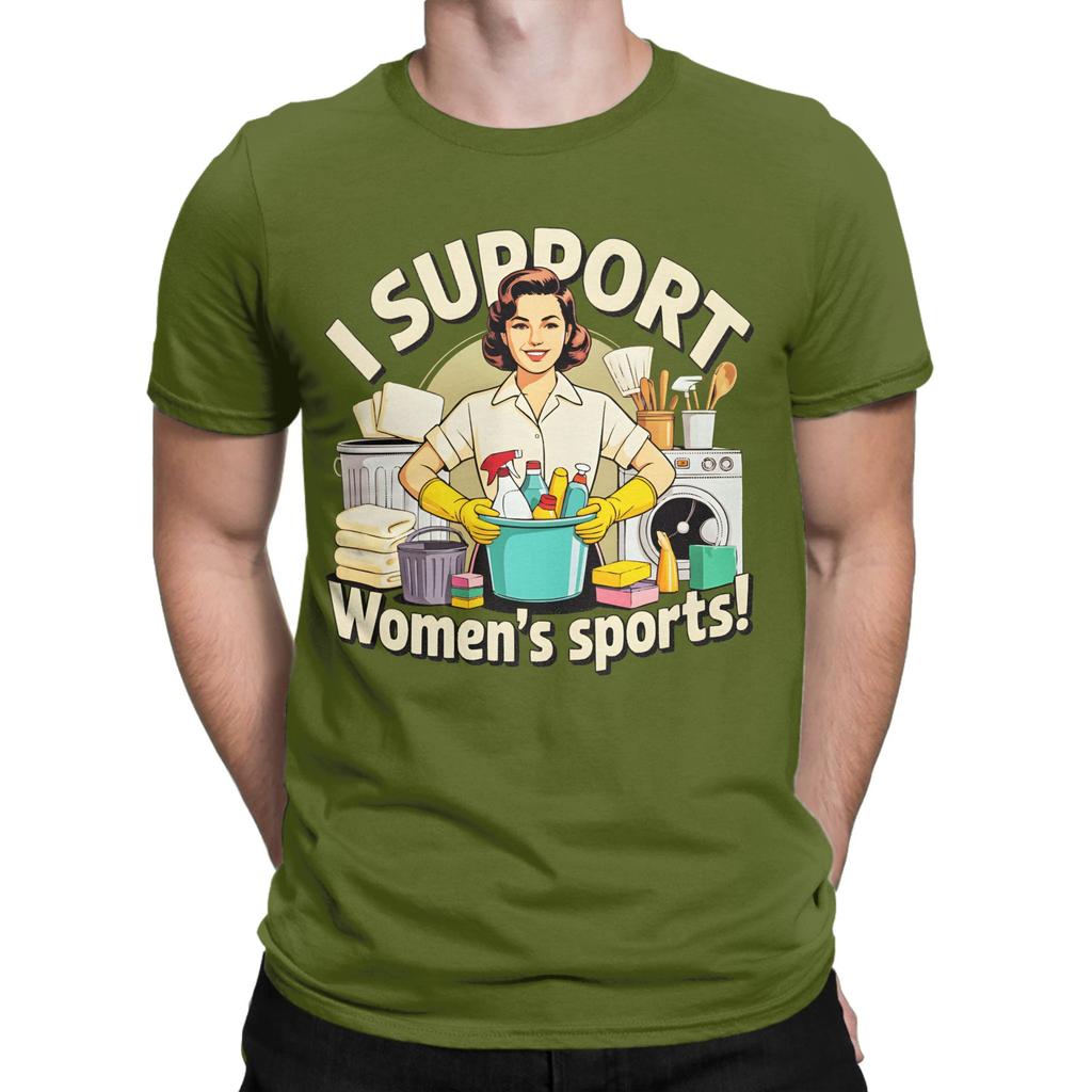 Unisex I Support Unisexs Sports T Shirts Pure Cotton Tops Funny Short Sleeve Crew Neck Tees Birthday Gift TShirts