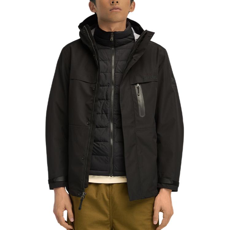 Timberland Urban Outdoor 3-In-1 Down Jacket Men Jackets Black A2M6X-001