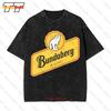 Bundaberg Rum Alcohol Bear Vintage Oversized T-Shirt KQKW