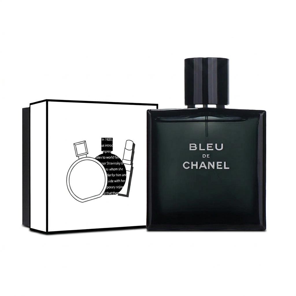 CHANEL Eau De Toilette Cerulean Men s Perfume Box Limited Edition Woody Aromatic Scent Family Eau De Toilette 50ml 50ml