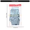 KX4B Tinsel Foil Fringes Curtain 3.28x6.56ft For Birthday Wedding Baby Showers Party