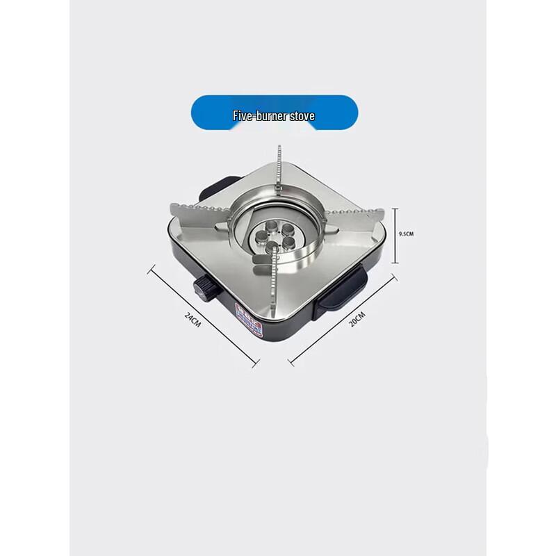 Portable Camping Cassette Stove with Hot Pot Set