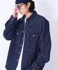 GOSTREET Semi-Oversized Corduroy Denim Pocket Shirt