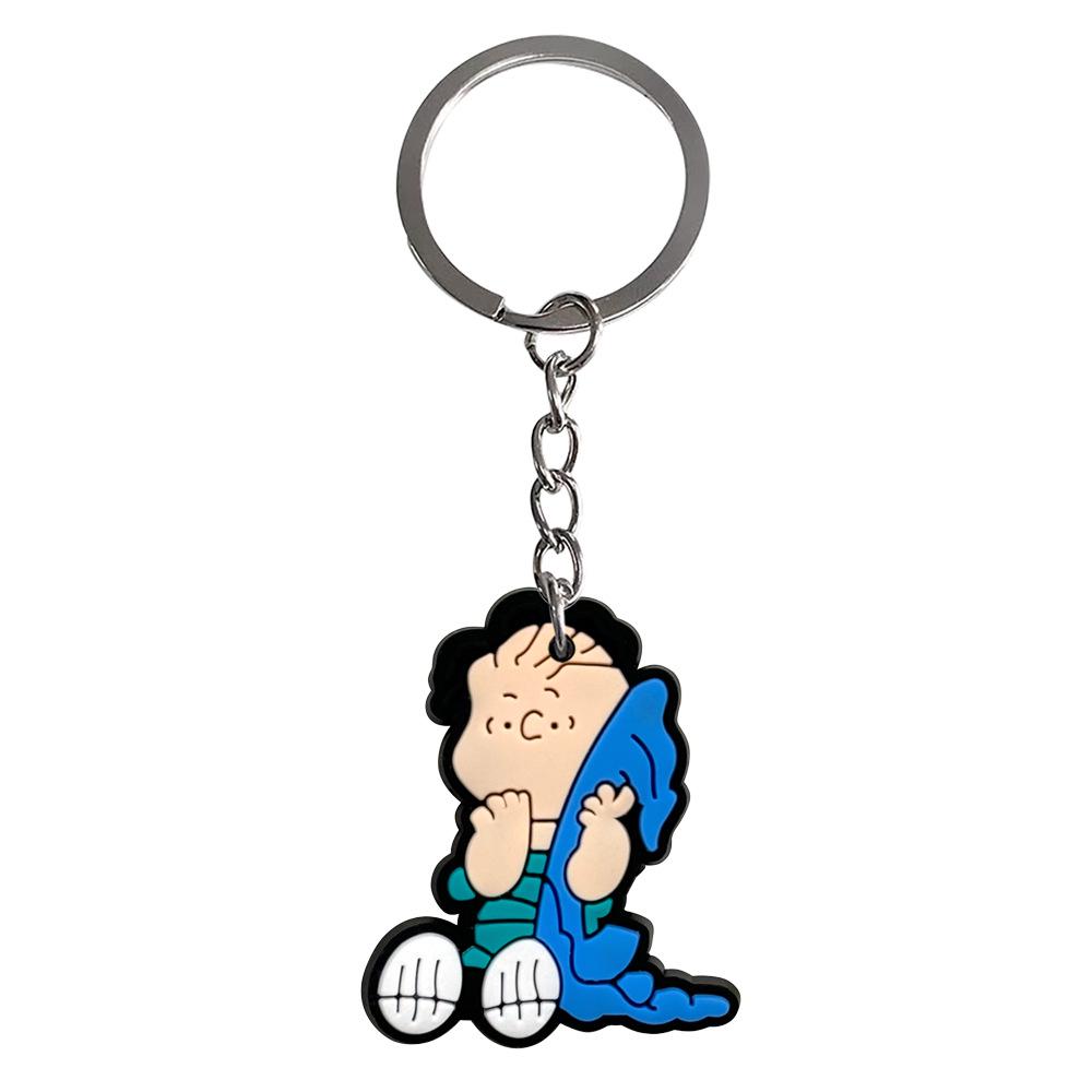 Snoopy Soft PVC Keychain Pendant