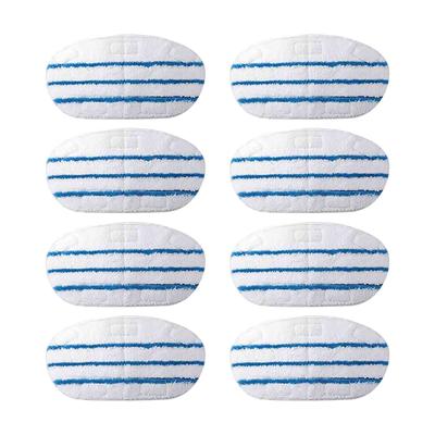 8 Pack Replacement Steam Mop Pads Compatible PurSteam PurSteam Steam Mop Cleaner ThermaPro 10-in-1