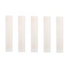 5Pcs DIY Blank Buffalo Bone Nut String Pillow for Classical Electric Acoustic Guitar 52x6x10mm