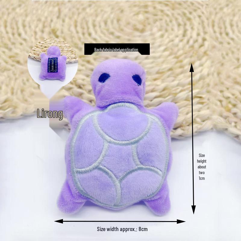 DIY Jewelry & Accessories: Plush Turtle Pendants and Brooches for Shoes, Hats, and Bags.