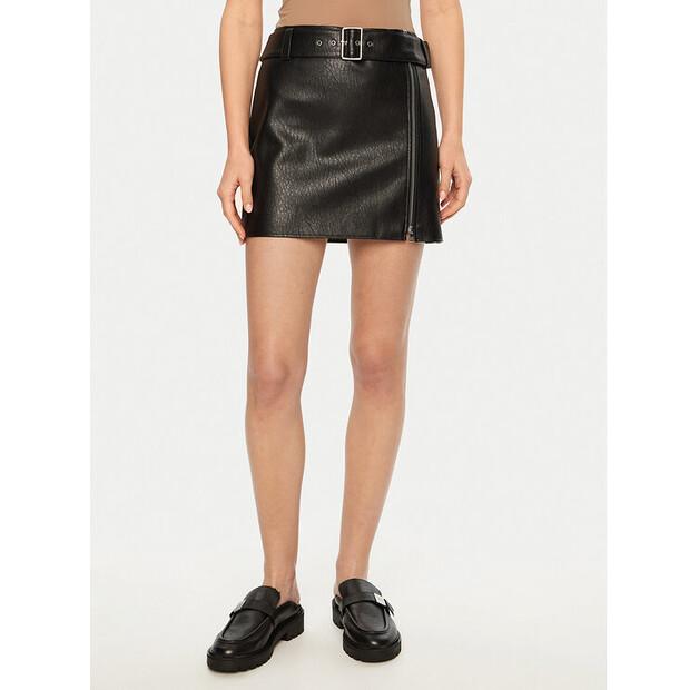 Юбка кожаная мини HUGO 50533859 EU 44