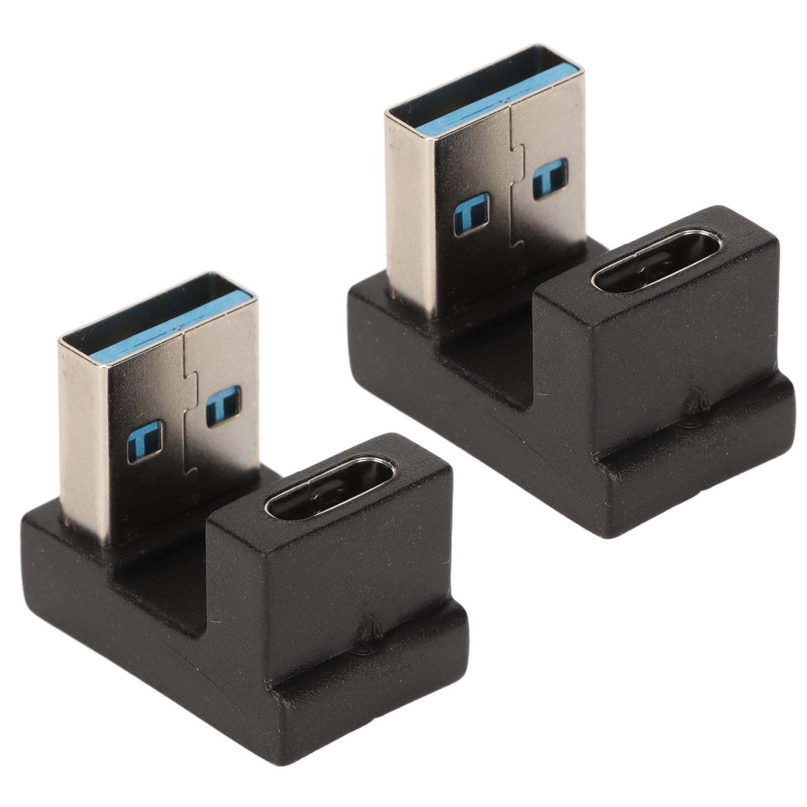 

2 шт. USB-адаптер «папа» — USB C «мама» с поддержкой функции OTG, 5 Гбит/с, профессиональный USB-адаптер в форме CU