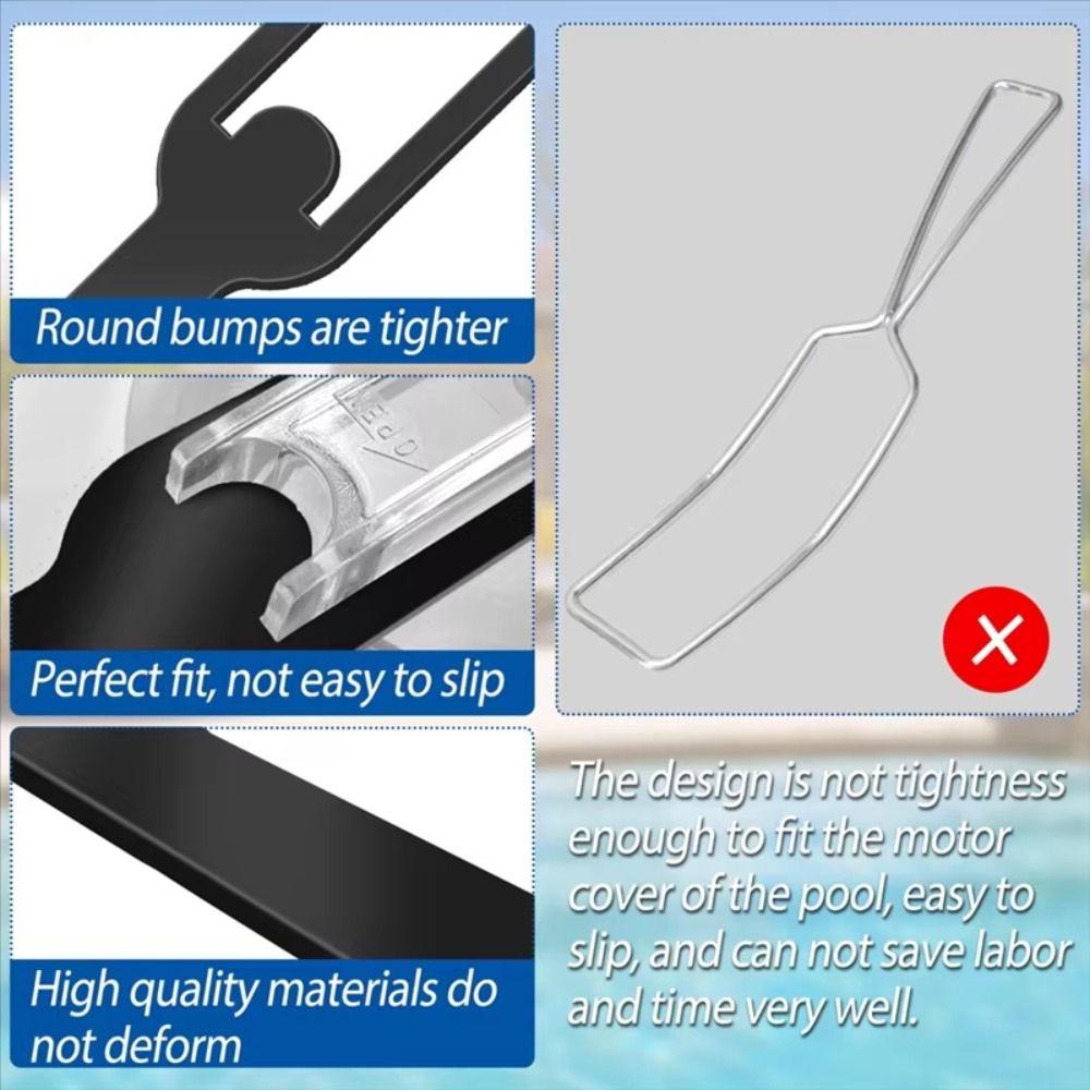 Metal Lid Removal Wrench Durable Swimming Pool Wrench Filter Pump Cover Removal Wrench  Pumps
