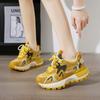 Sports Color Matching Dad Shoes for Women Spring and Autumn Show Foot Small Versatile Casual Forrest Gump Sports Shoes