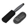 1pcs Wheel Cleaning Brush Black Bristle Clean Cleaner