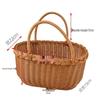 Liny Pan Hand-Woven Picnic Storage Basket