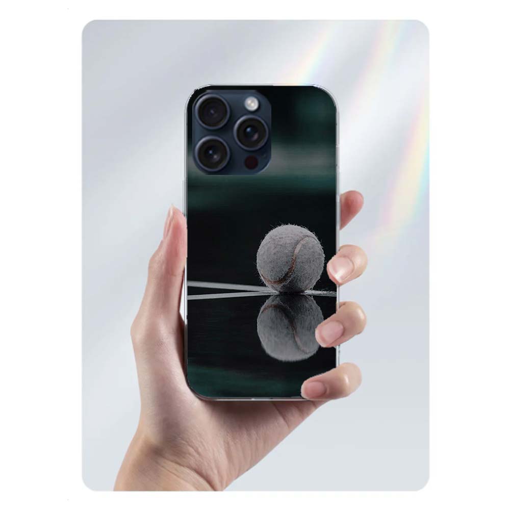 Tennis Sport Capa Handyhülle Für Iphone 17 Air 16 Pro Max 15 12 Pro 14 Plus 17E 16E 11 13 Mini Hüllen Cases Fundas Cell Klar TPU