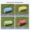 Waterproof Insulated Ultrasonic Picnic Mat Camping Tent Ground Mat Outdoor Lounger Mat Custom