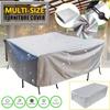 240 Sizes of Patio Furniture Covers, Table and Chair Covers, Waterproof, Dustproof, UV-proof 210D Oxford Cloth Protective Cover