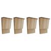 VidaXL Bat House 4 Pcs 22 X 12 X 34 Cm Wood