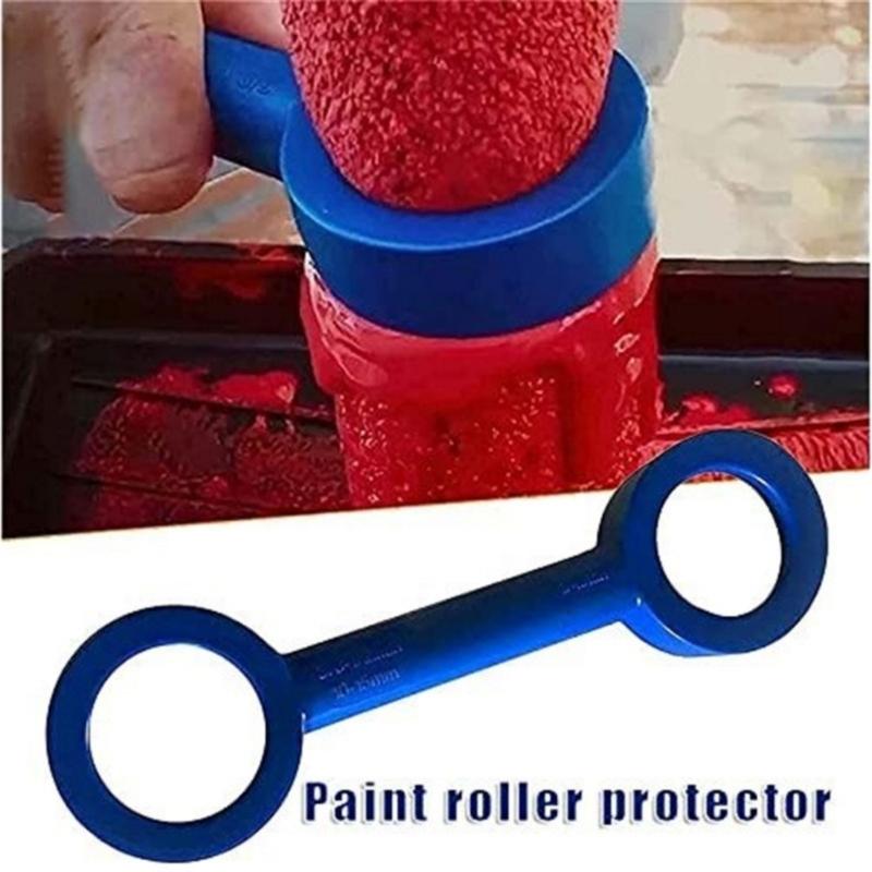 Pulitore Risparmia Rullo Robusto Strumento di Pulizia Facile Pennello Rotante per Rullo Pittura Pulitore Manicotto Sostituibile