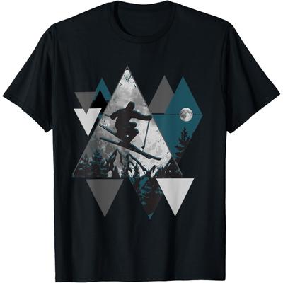 Ski Mountains and Snow T-Shirt