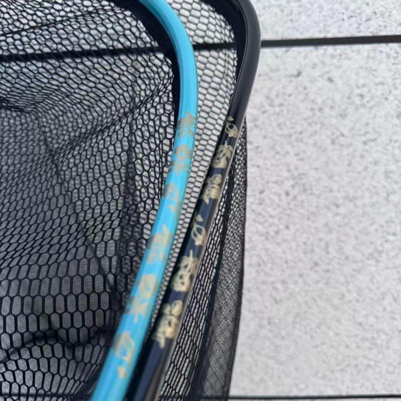 Aluminum Alloy Large Fish Landing Net for Big Fish, Grass Carp, Silver Carp - Competition Ready