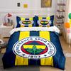 "Set Lenzuola Club Fenerbahce" Set Copripiumino Lenzuola Copripiumino Federe (1 * Copripiumino 2 * Federe, senza piumino)